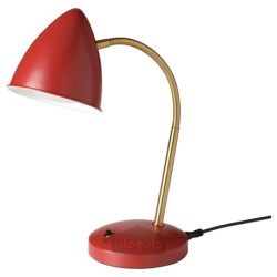 لامپ کار ال ای دی ایکیا مدل IKEA ISNÅLEN رنگ رنگ قرمز/برنجی