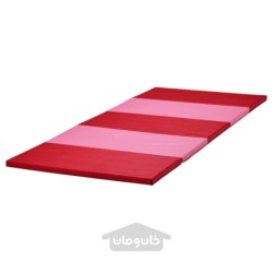 تشک ورزشی تاشو ایکیا مدل IKEA PLUFSIG رنگ صورتی/قرمز
