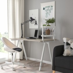 قفسه رومیزی ایکیا مدل IKEA VATTENKAR رنگ سفید