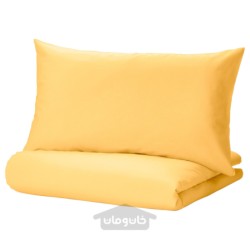 روکش لحاف و روبالشی ایکیا مدل IKEA NATTSVÄRMARE رنگ زرد