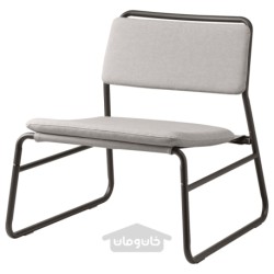 صندلی راحتی ایکیا مدل IKEA LINNEBÄCK رنگ خاکستری روشن اورستا
