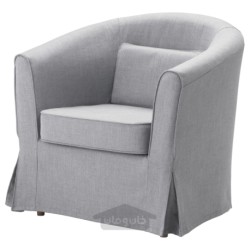 صندلی راحتی ایکیا مدل IKEA TULLSTA رنگ خاکستری متوسط نوردولا