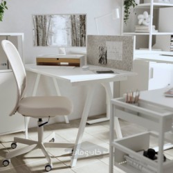 صندلی اداری ایکیا مدل IKEA FLINTAN رنگ رنگ بژ
