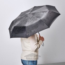 چتر ایکیا مدل IKEA KNALLA رنگ مشکی تاشو