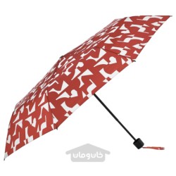 چتر ایکیا مدل IKEA KNALLA رنگ قرمز تاشو