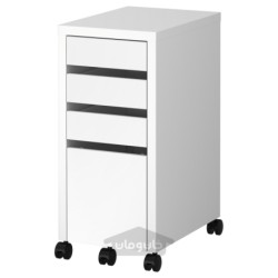 واحد دراور با ذخیره سازی فایل معلق ایکیا مدل IKEA MICKE رنگ سفید