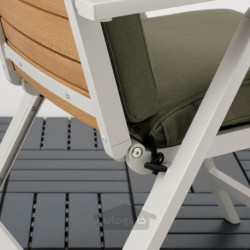 کوسن صندلی/پشتی، در فضای باز ایکیا مدل IKEA FRÖSÖN/DUVHOLMEN رنگ بژ تیره-سبز