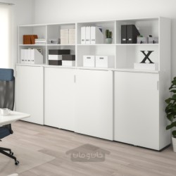 ترکیب ذخیره سازی با درب های کشویی ایکیا مدل IKEA GALANT