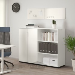 ترکیب ذخیره سازی ایکیا مدل IKEA GALANT رنگ سفید