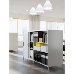 کابینت با درب های کشویی ایکیا مدل IKEA TROTTEN