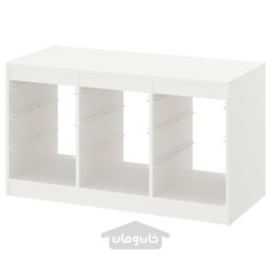 قاب ایکیا مدل IKEA TROFAST رنگ سفید