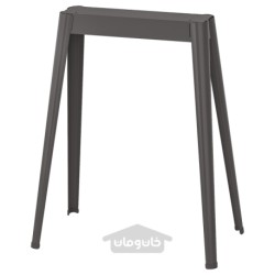 میز تحریر ایکیا مدل IKEA LAGKAPTEN / NÄRSPEL رنگ آنتراسیت سفید/خاکستری تیره