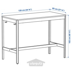 زیر قاب برای روی میز ایکیا مدل IKEA IDÅSEN رنگ رنگ بژ