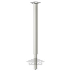 میز تحریر ایکیا مدل IKEA MITTCIRKEL / OLOV رنگ جلوه کاج سرزنده/سفید