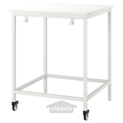میز ایکیا مدل IKEA TROTTEN رنگ سفید
