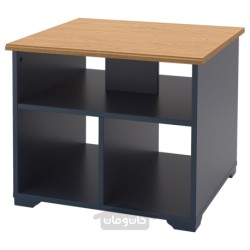 میز قهوه خوری ایکیا مدل IKEA SKRUVBY رنگ مشکی-آبی