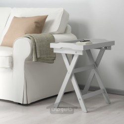 میز سینی ایکیا مدل IKEA MARYD رنگ خاکستری