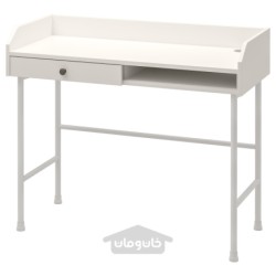 میز تحریر ایکیا مدل IKEA HAUGA رنگ سفید