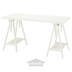 میز تحریر ایکیا مدل IKEA LAGKAPTEN / MITTBACK رنگ سفید