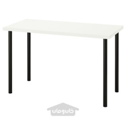 میز تحریر ایکیا مدل IKEA LAGKAPTEN / ADILS رنگ سفید/مشکی