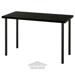 میز تحریر ایکیا مدل IKEA LAGKAPTEN / ADILS رنگ مشکی-قهوه ای/مشکی