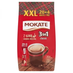 قهوه فوری 3 در 1 کلاسیک موکاته 24×17 گرم MOKATE