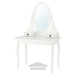 میز آرایش با آینه ایکیا مدل IKEA HEMNES
