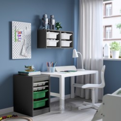 ترکیب ذخیره سازی با جعبه / سینی ایکیا مدل IKEA TROFAST