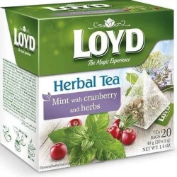 چای گیاهی (نعنا زغال اخته و گیاهان دارویی)Loyd