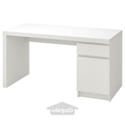 میز تحریر ایکیا مدل IKEA MALM رنگ سفید