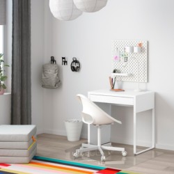میز تحریر ایکیا مدل IKEA MICKE رنگ سفید