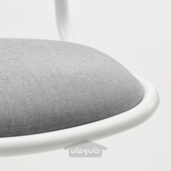 صندلی میز تحریر کودک ایکیا مدل IKEA ÖRFJÄLL رنگ سفید/خاکستری روشن ویسل