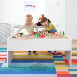 میز فعالیت با ذخیره سازی ایکیا مدل IKEA DUNDRA