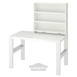 میز تحریر با واحد قفسه ایکیا مدل IKEA PÅHL