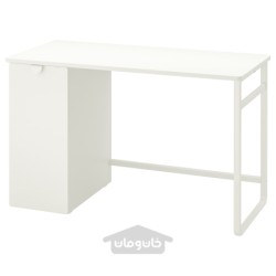 میز تحریر با واحد ذخیره سازی بیرون کش ایکیا مدل IKEA LÄRANDE