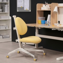 صندلی میز تحریر کودک ایکیا مدل IKEA DAGNAR رنگ زرد