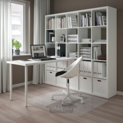 ترکیب میز ایکیا مدل IKEA KALLAX / LAGKAPTEN رنگ سفید