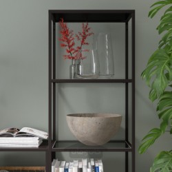 قفسه بندی با میز لپ تاپ ایکیا مدل IKEA VITTSJÖ