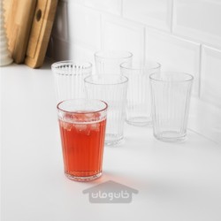 شیشه ایکیا مدل IKEA VARDAGEN رنگ شیشه شفاف