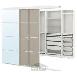 کمد دیواری با درب های کشویی ایکیا مدل IKEA SKYTTA / PAX