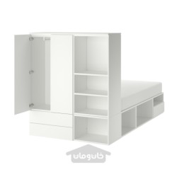 قاب تخت با 2 درب + 3 کشو ایکیا مدل IKEA PLATSA