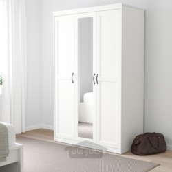 کمد لباس ایکیا مدل IKEA SONGESAND رنگ سفید