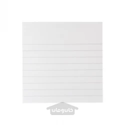 کاغذ یادداشت خط دار چسبی رنگ سفید 100 برگ 7575 (ساخت ژاپن)