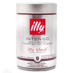 دانه قهوه اینتنسو ایلی 250 گرم illy