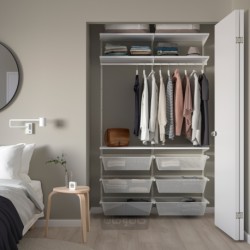 ترکیب کمد لباس ایکیا مدل IKEA BOAXEL
