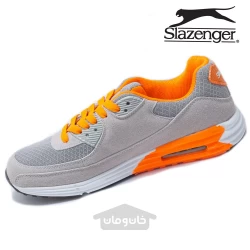 کفش Slazenger مدل SL-323 خاکستری روشن/نارنجی سایز260/42