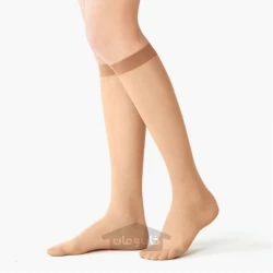 جوراب زنانه ساق کوتاه (کرم رنگ) (ساخت ژاپن)